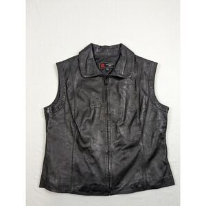 Montagut Paris 2L Women Vest Sheep Skin Leather‎
